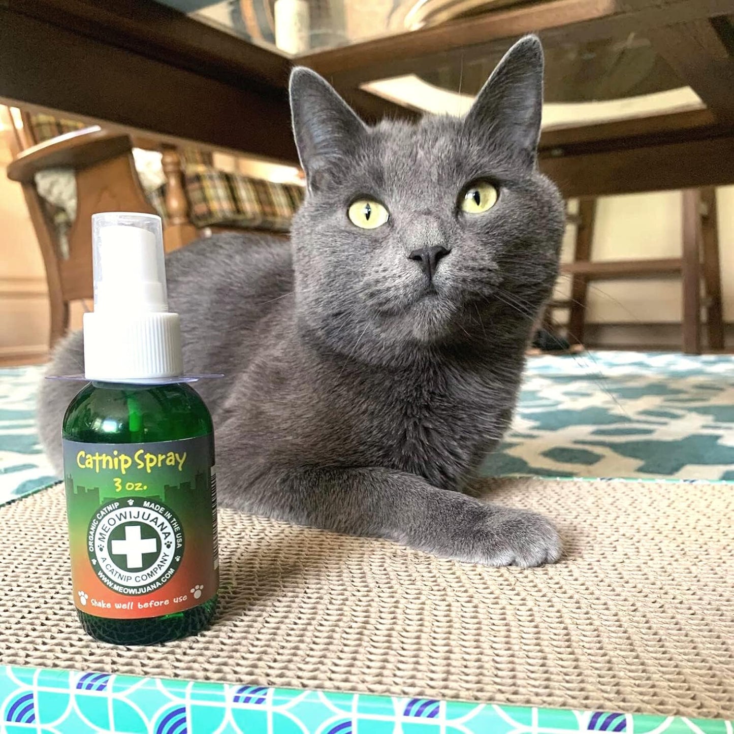 | Feline Good Bundle | Chicken Crunchie Munchies, Catnip Cigar, and 1 Oz. Catnip Spray | Organic | Grown in the USA | Promotes Play and Cat Health | Feline and Cat Lover Approved