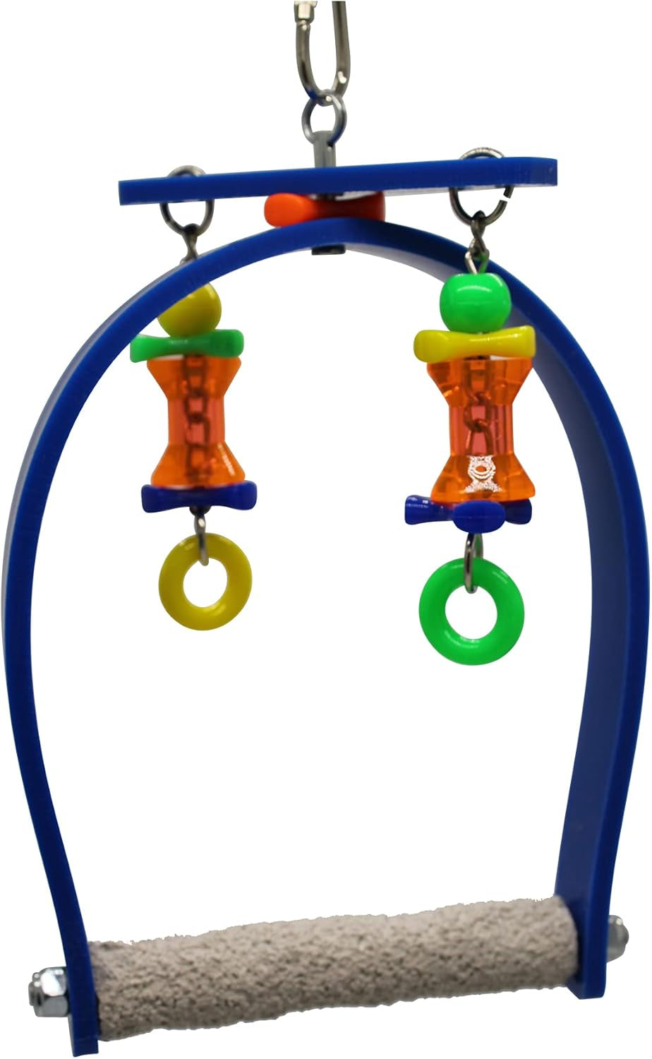 Small Whirly Bird - Perfect Cage Toy Stimulates Visual and Physical Activity - Safe, Non-Toxic, Cage Accessories for Large Birds