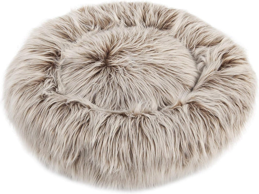 Glam Pet Donut Lounger Pet Bed, Medium, 32"