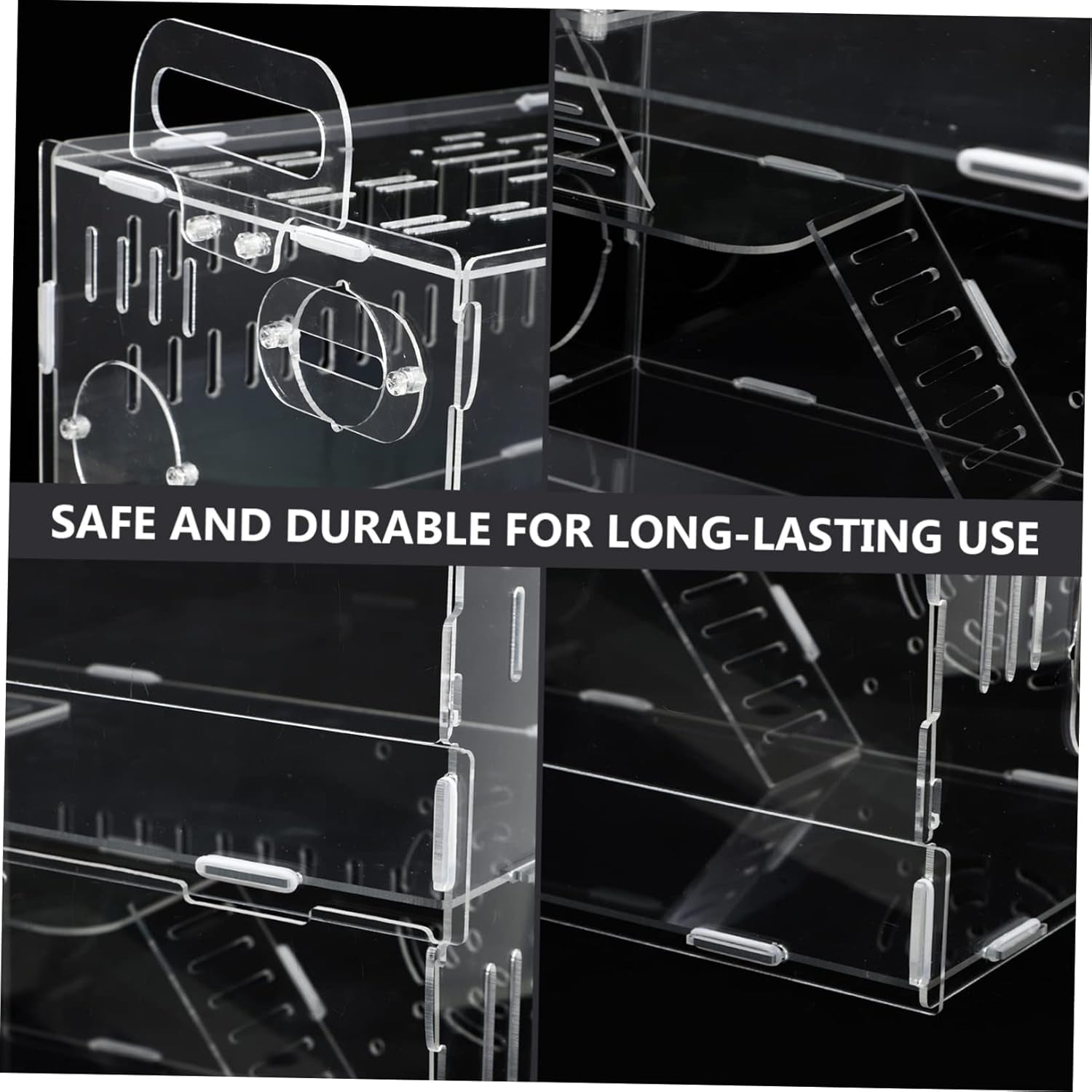 1Pc Hamster Cage Small Pet Nest House Small Animal House Hamster Supply Hamster Small House Chinchilla House Hamster Small Villa Small Pet Cage Hamster House Guinea Pig Castle