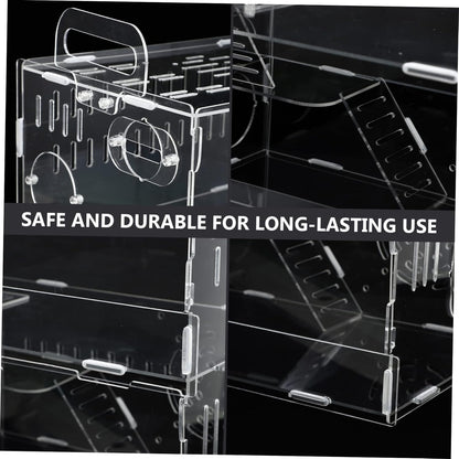 1Pc Hamster Cage Small Pet Nest House Small Animal House Hamster Supply Hamster Small House Chinchilla House Hamster Small Villa Small Pet Cage Hamster House Guinea Pig Castle
