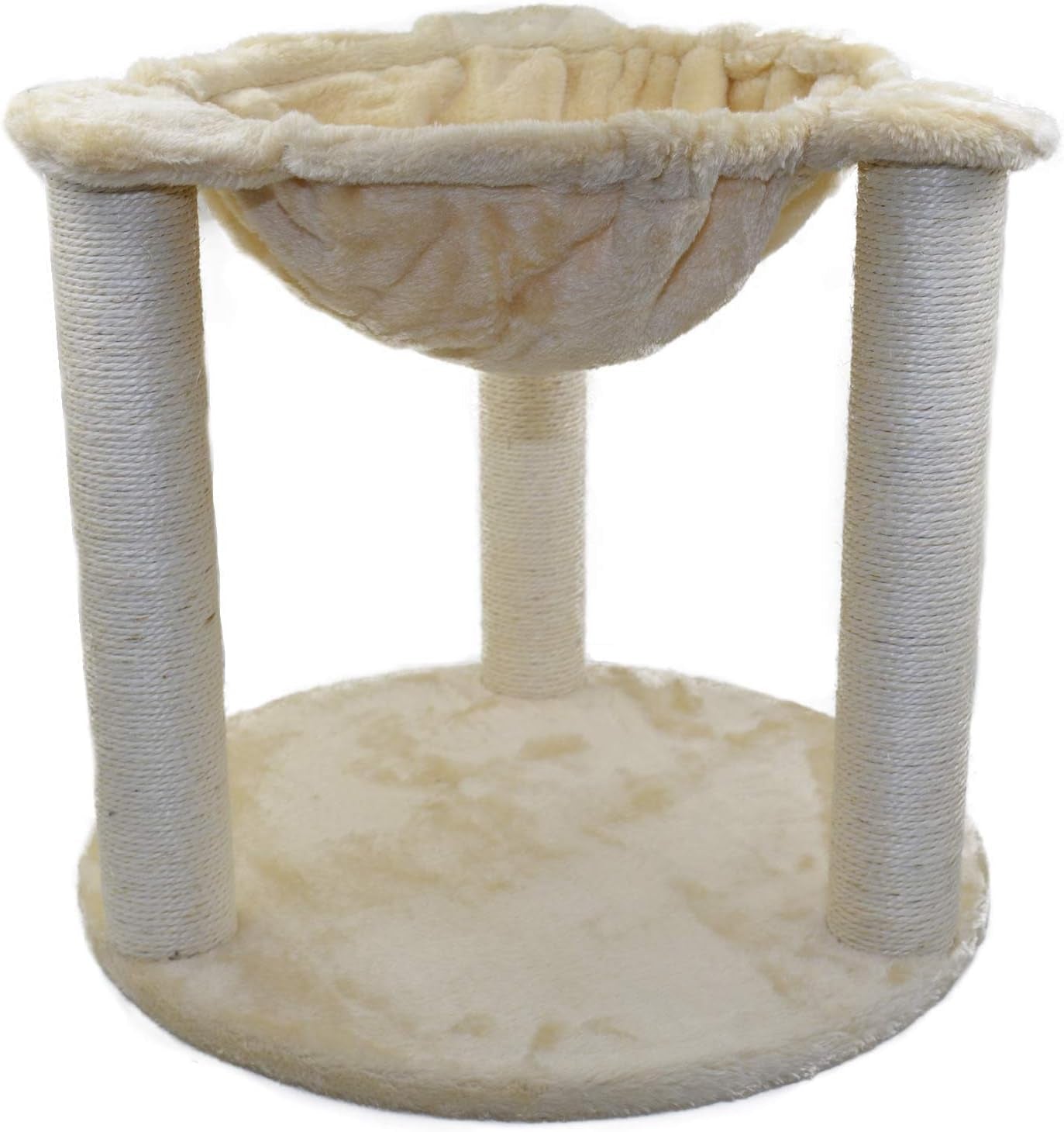 Big Adult Cat Tree Condo Furniture Kitten Activity Tower Pet Kitty Play House with Sisal-Covered Scratching Posts and Perches Hammock Two Floors