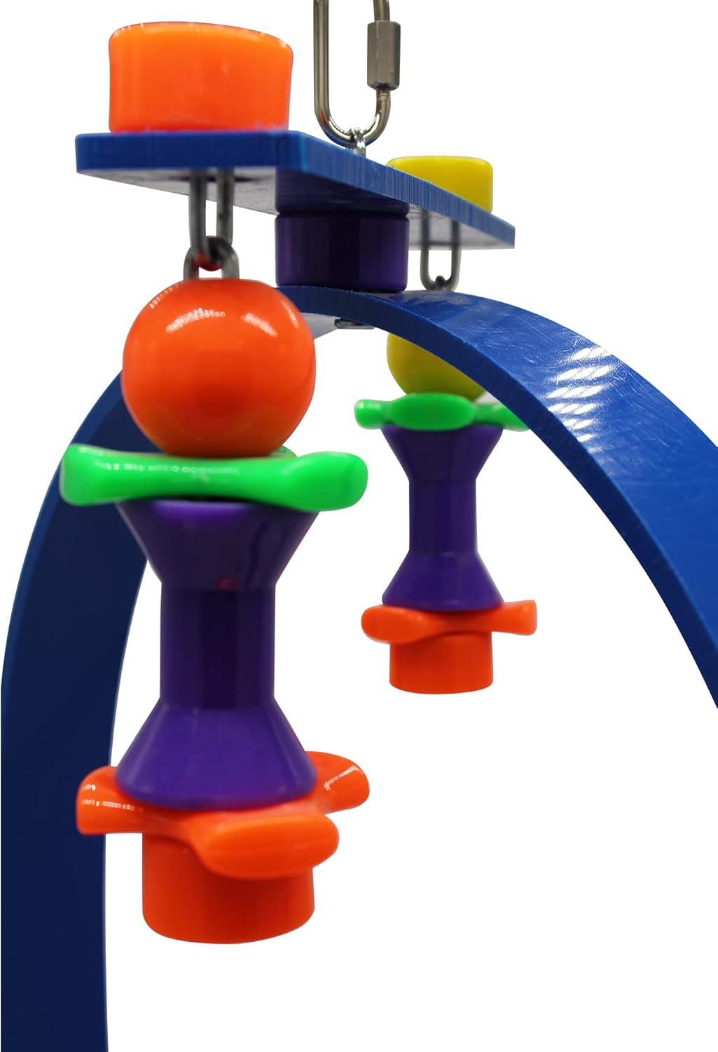 Small Whirly Bird - Perfect Cage Toy Stimulates Visual and Physical Activity - Safe, Non-Toxic, Cage Accessories for Large Birds