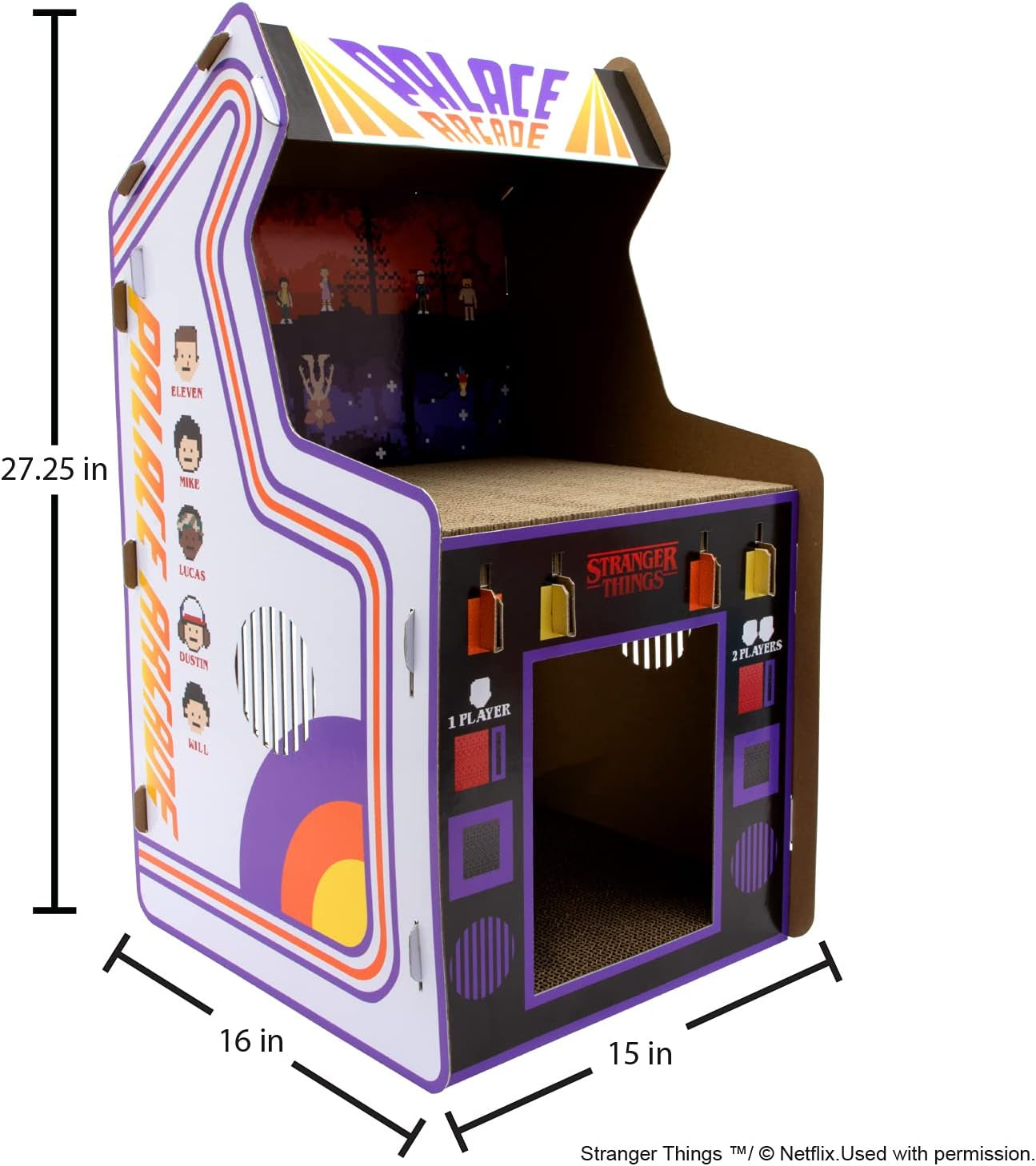 Stranger Things Arcade Machine, White