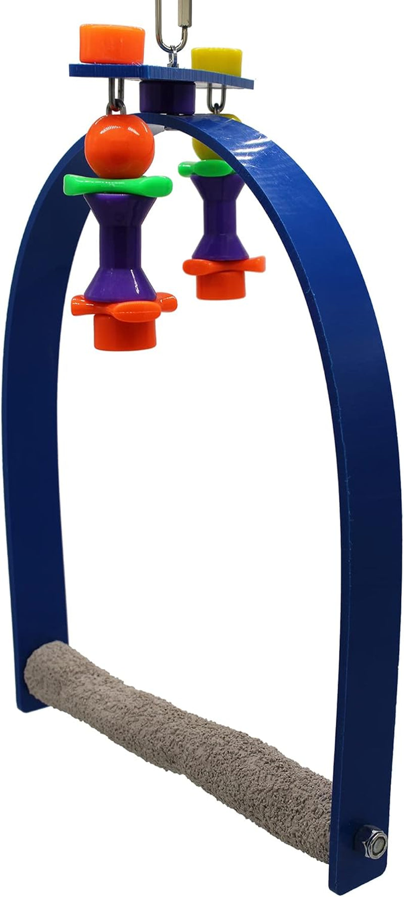 Small Whirly Bird - Perfect Cage Toy Stimulates Visual and Physical Activity - Safe, Non-Toxic, Cage Accessories for Large Birds