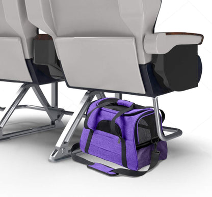 Cat Carrier Dog Carrier for Medium Dogs Dog Travel Crate Soft Slided Collapsible Pet Travel Carrier, Large (20.5" W X 13.5" H X 10" D)