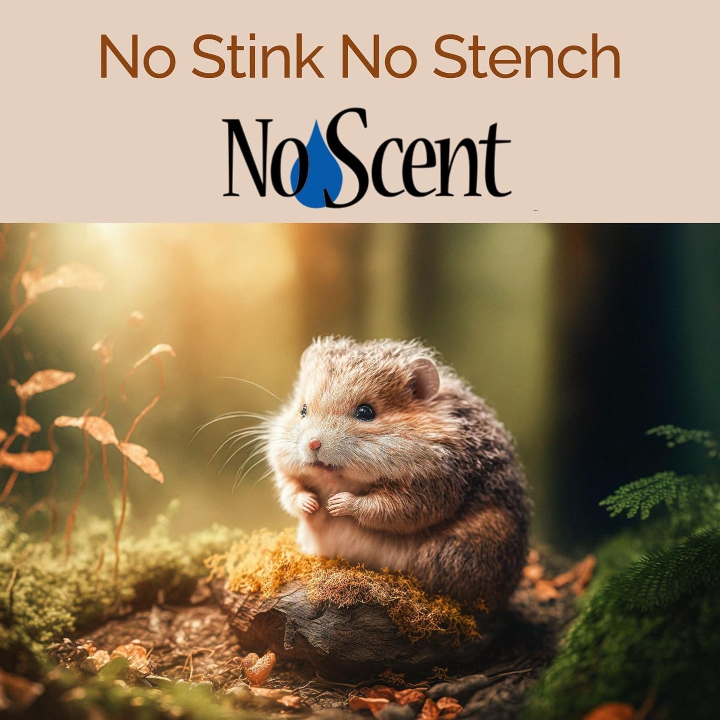 No Scent Small Animal Guinea Pig Cage Cleaner | Hamster & Rabbit Habitat Pet Odor Spray (2 Fl Oz / 59 Ml) Pack of 2