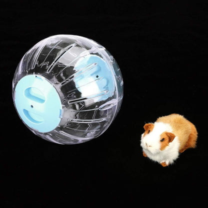 Hamster Exercise Ball, Hamster Ball, 7.3 Inch Pet Gerbil Plastic Running Ball Gerbil Bball for Small Animal Pet Rat Gerbil Running Jogging Playing