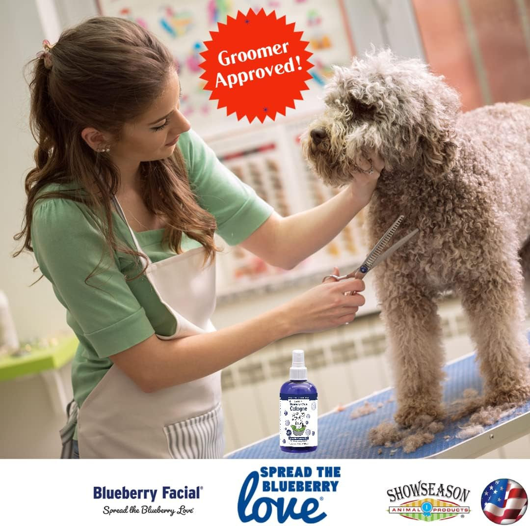 South Bark'S Blueberry Clove Dog Cologne 8.5 Oz | Dog Perfume Long Lasting | Deodorizing Spray