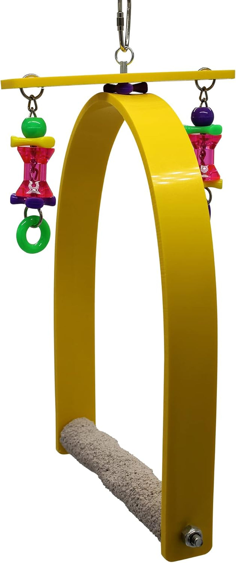 Small Whirly Bird - Perfect Cage Toy Stimulates Visual and Physical Activity - Safe, Non-Toxic, Cage Accessories for Small Birds