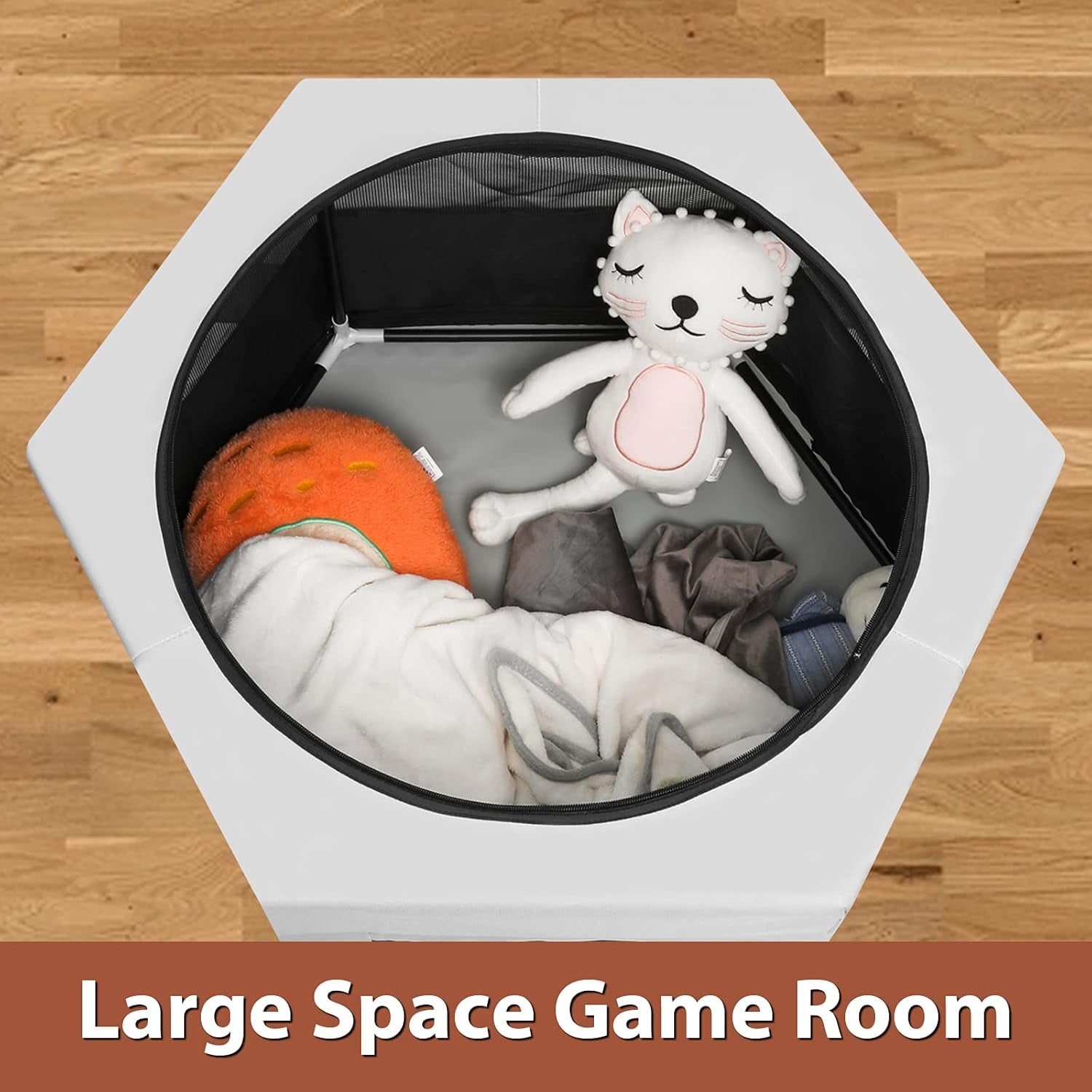 Portable Pet Playpen, Cat Delivery Room Playpen Travel, Dog Kennel Pet Tent Playpen for Large Medium Dogs/Cats/Rabbits/Hamster, Medium