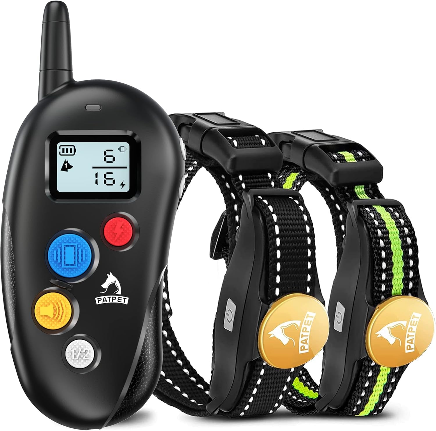 Dog Barking Control Devices - anti Barking Device, Bark Box Professional Utrasonic Dog Repeller up to 50 Ft Effective Control Range 2 Sonic Emitters to Stop Barking Rechargeable Dog Silencer