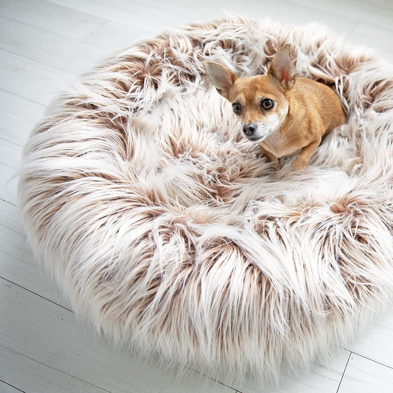 Glam Pet Donut Lounger Pet Bed, Medium, 32"