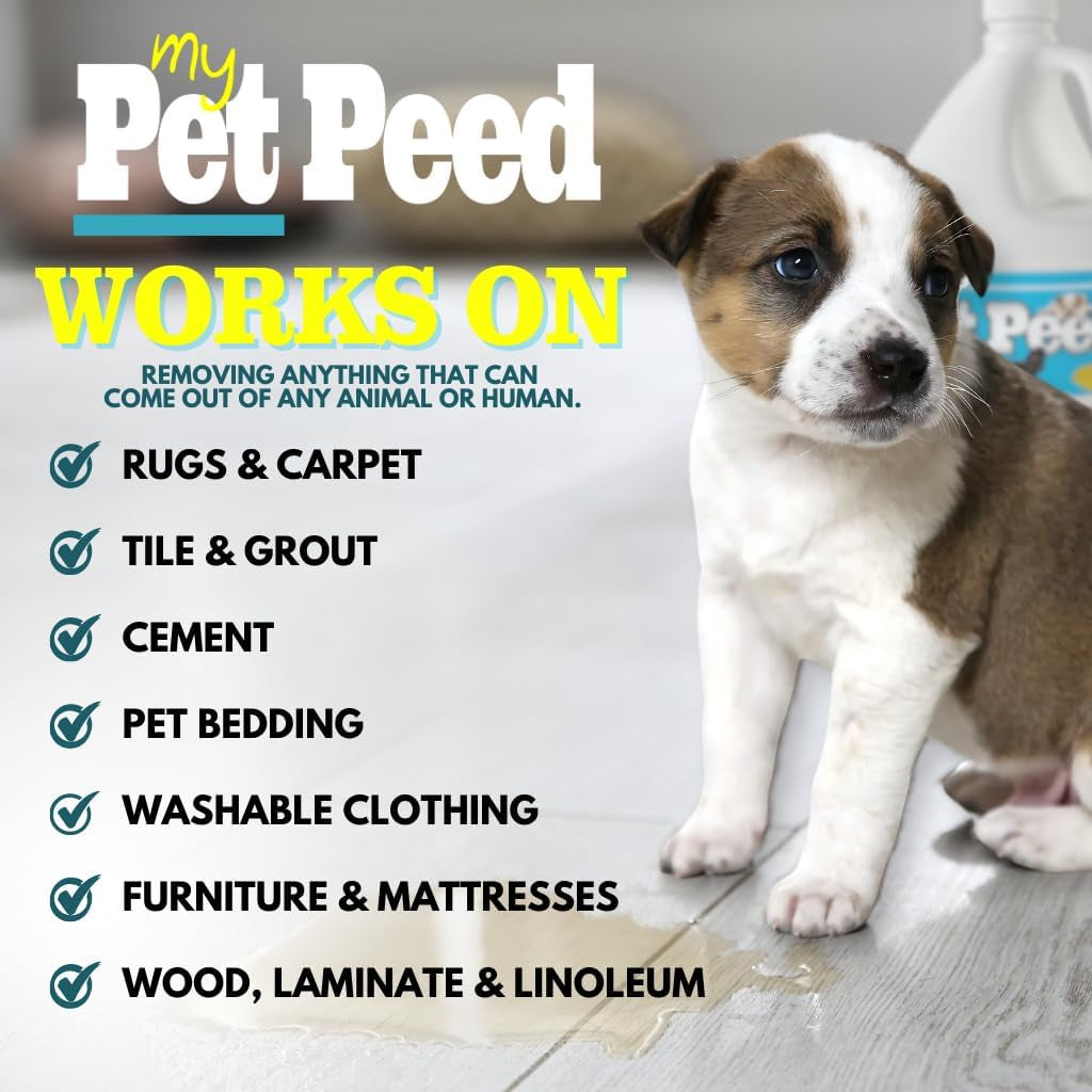 - Pet Stain & Odor Remover (One Gallon Refill)