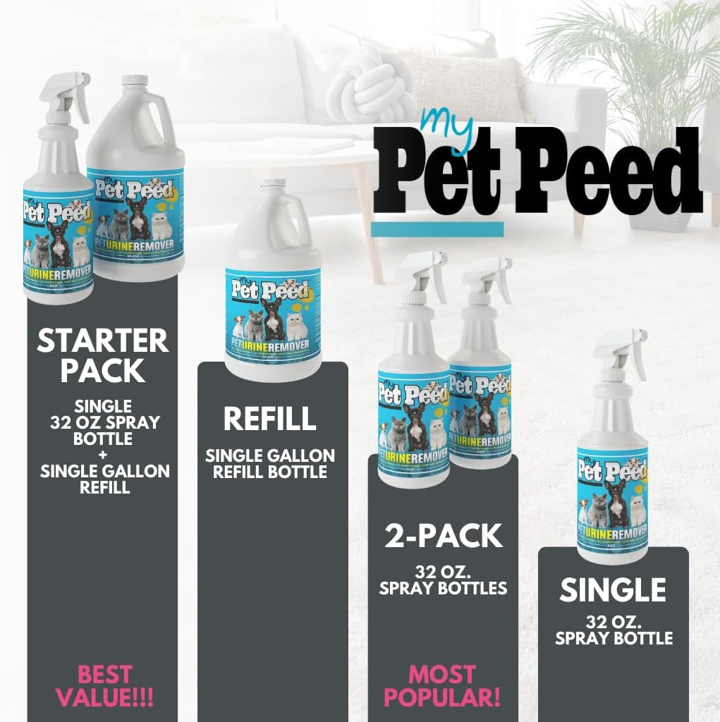 - Pet Stain & Odor Remover (One Gallon Refill)