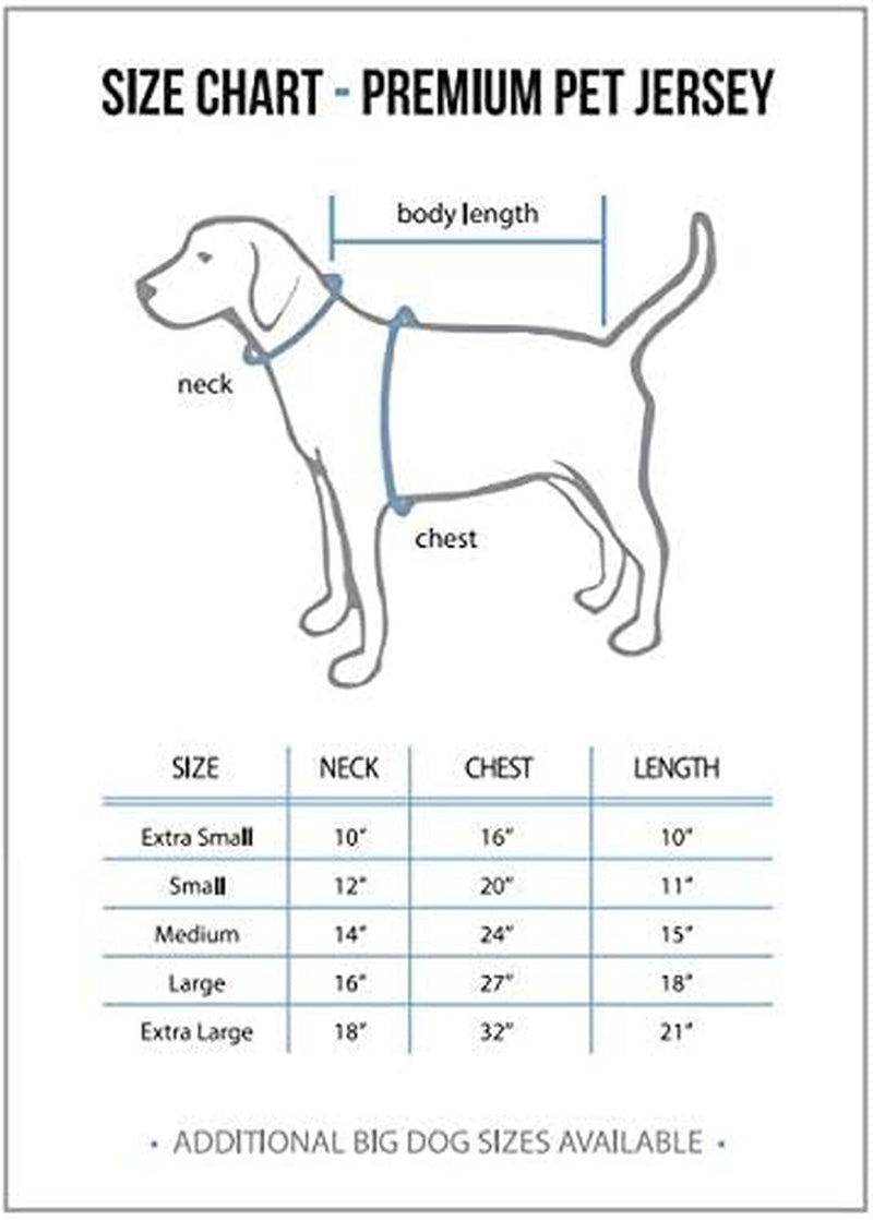 NCAA Unisex-Adult NCAA Premium Pet Jersey