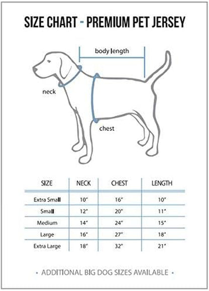 NCAA Unisex-Adult NCAA Premium Pet Jersey