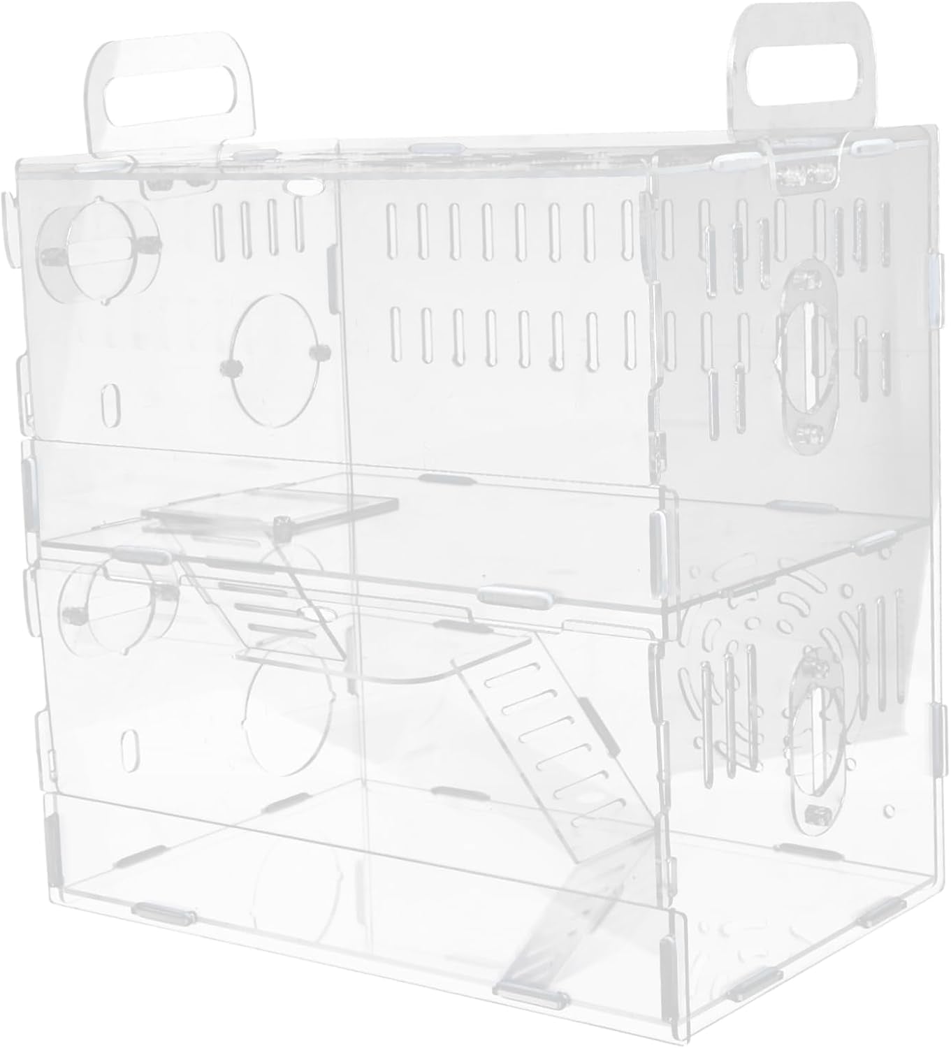 1Pc Hamster Cage Small Pet Nest House Small Animal House Hamster Supply Hamster Small House Chinchilla House Hamster Small Villa Small Pet Cage Hamster House Guinea Pig Castle