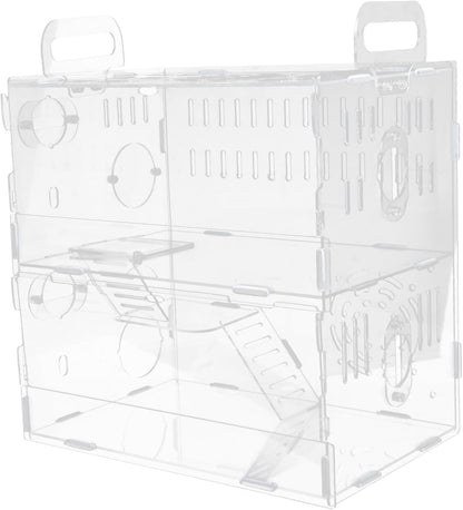 1Pc Hamster Cage Small Pet Nest House Small Animal House Hamster Supply Hamster Small House Chinchilla House Hamster Small Villa Small Pet Cage Hamster House Guinea Pig Castle