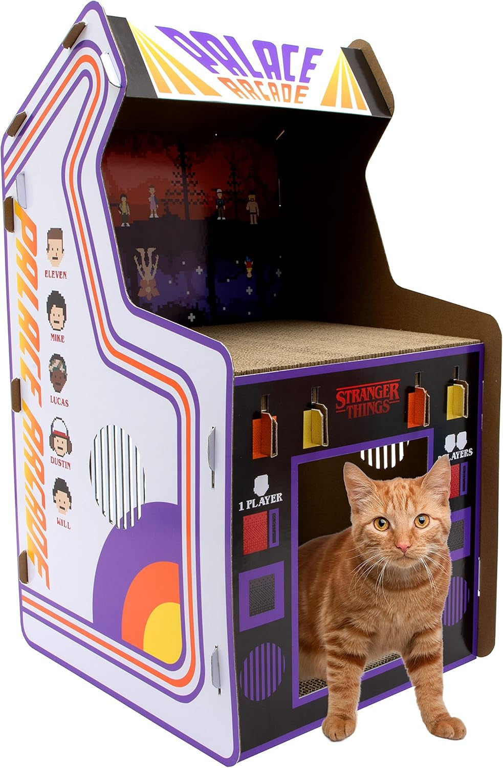 Stranger Things Arcade Machine, White