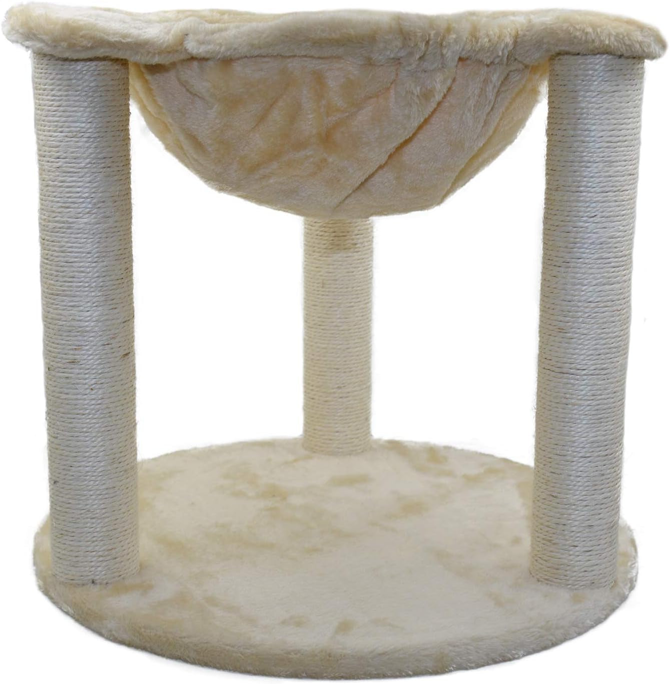 Big Adult Cat Tree Condo Furniture Kitten Activity Tower Pet Kitty Play House with Sisal-Covered Scratching Posts and Perches Hammock Two Floors