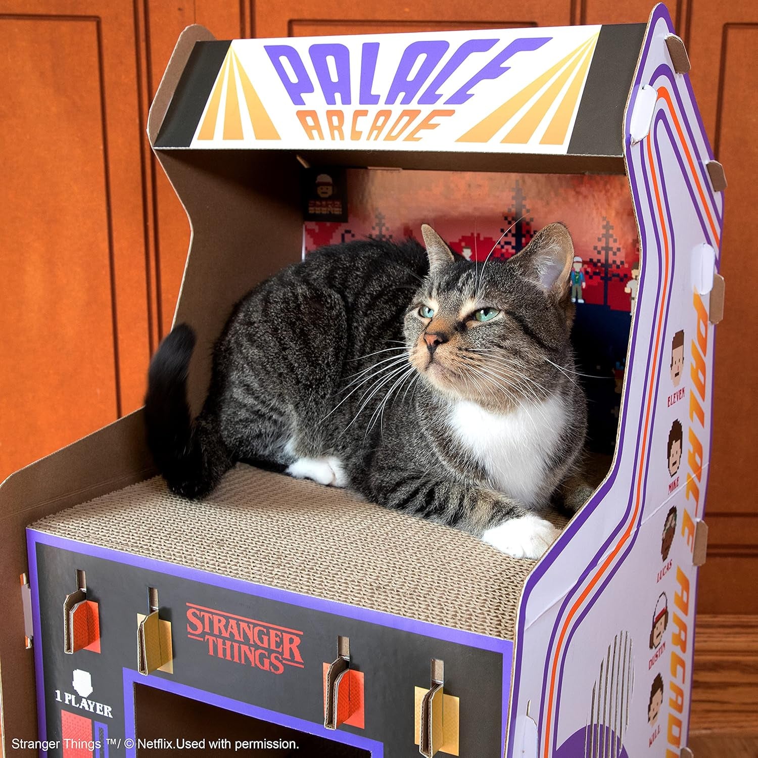 Stranger Things Arcade Machine, White
